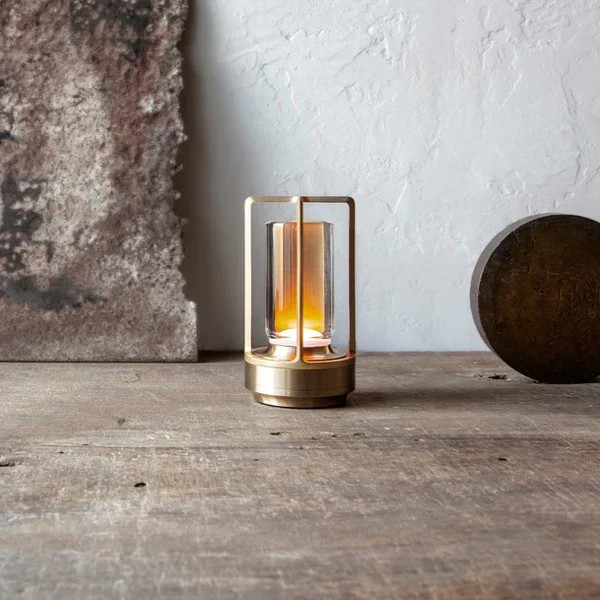 Candlelight Lamp – Portable Luxury LED for Home & Dining