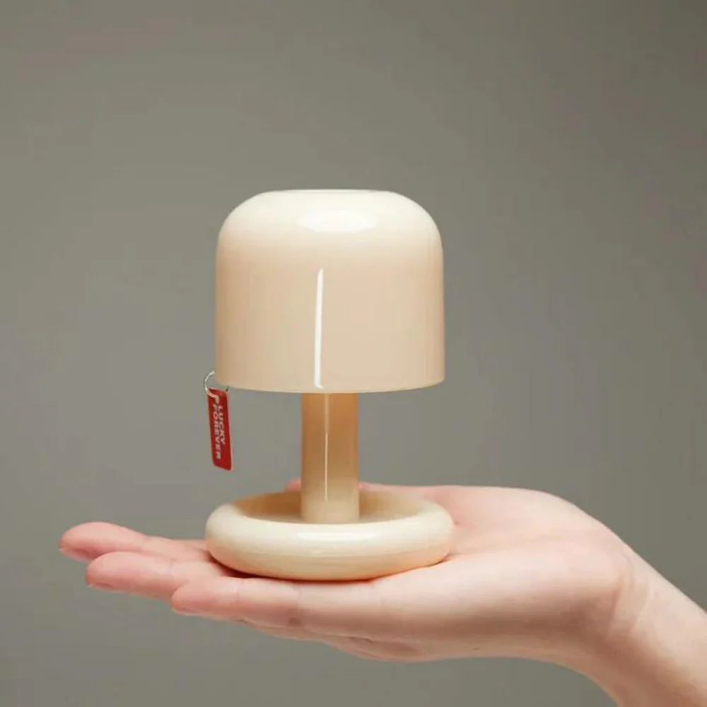 Mini Cute Mushroom Lamp – Compact USB Mood Light