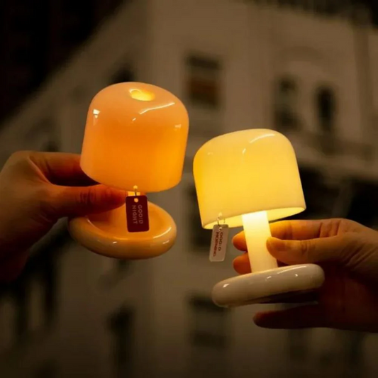Mini Cute Mushroom Lamp – Compact USB Mood Light